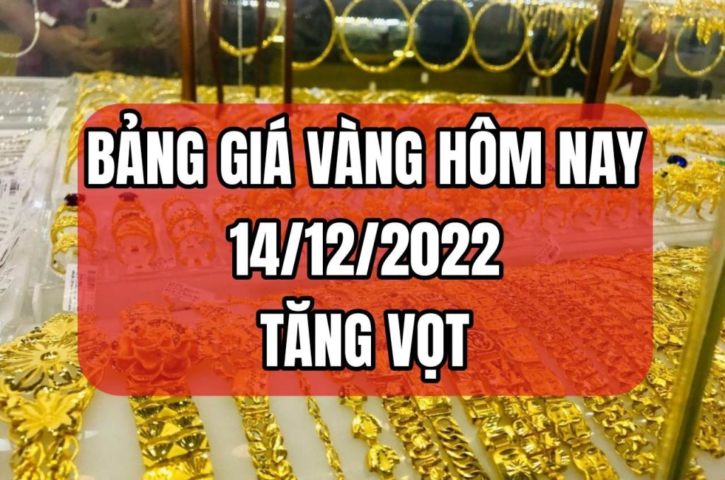 bảng giá vàng hôm nay