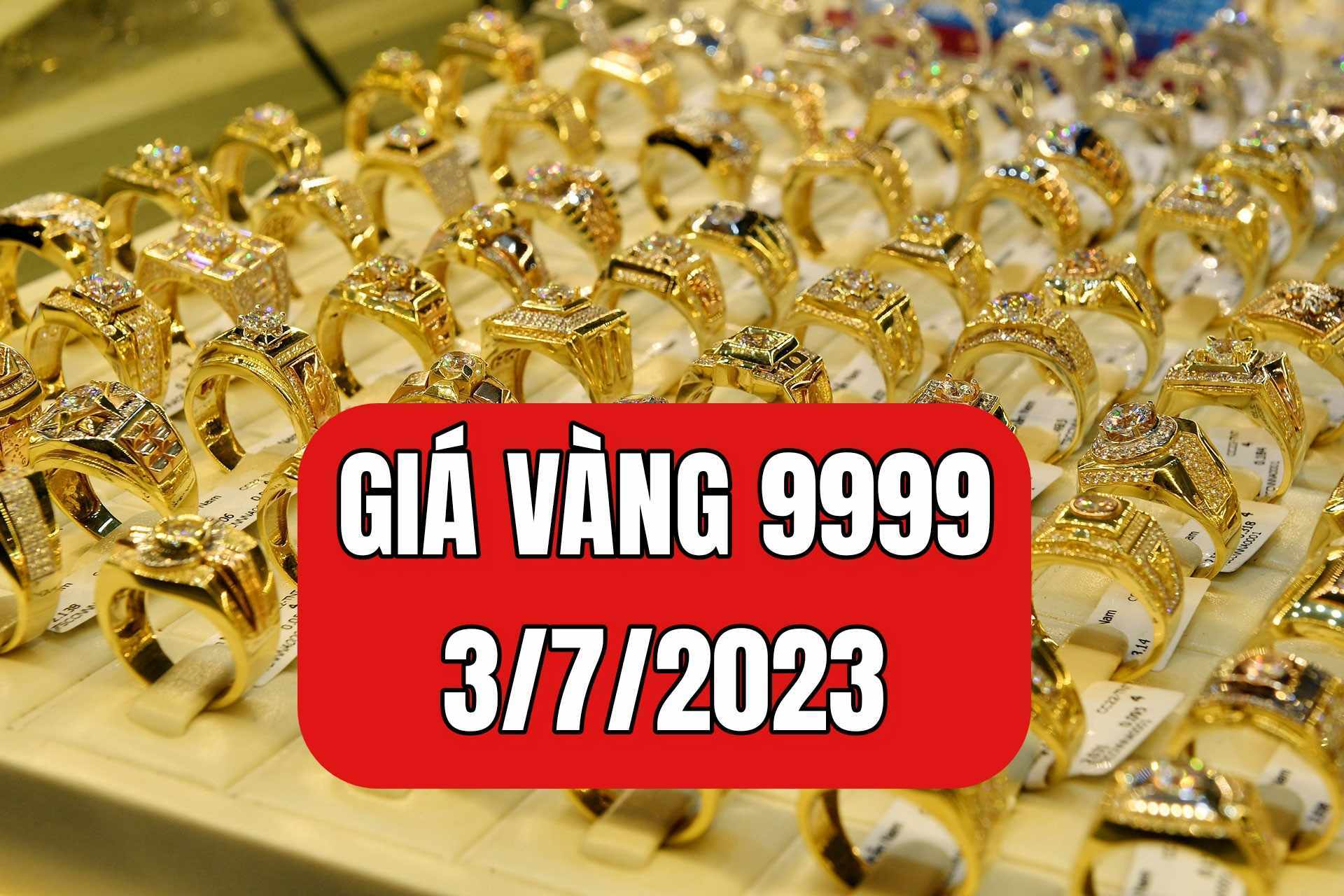 giá vàng 03/07/2023